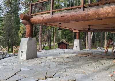deck remodel slate stone solutions by design