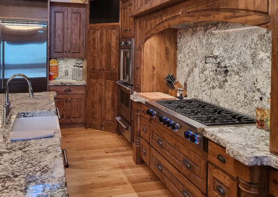 kitchen remodel granite island range