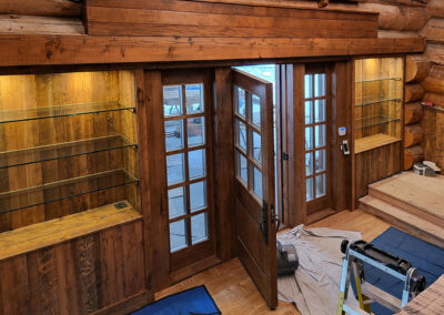 remodel entry interior landing sandpoint
